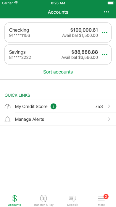 FF&M Bank Mobile Brownsdale Screenshot