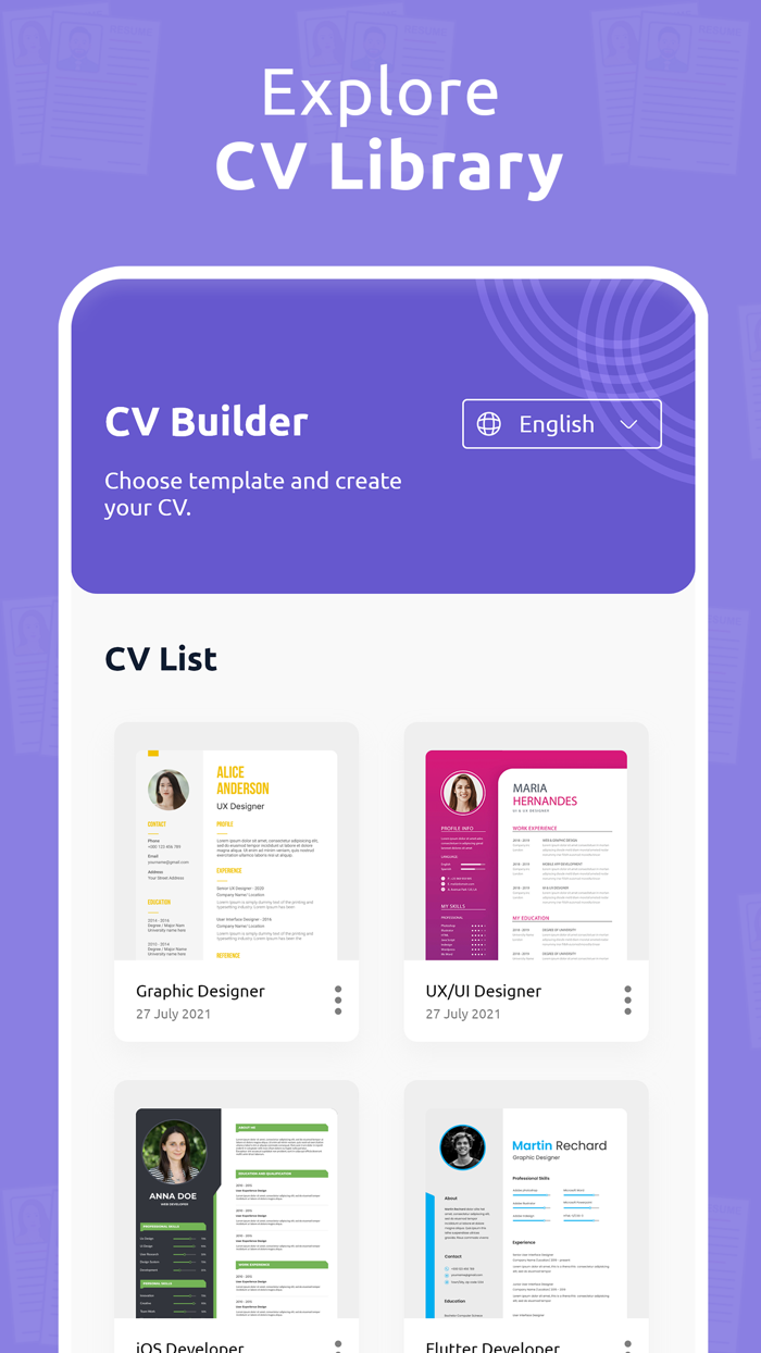 CV Maker - Resume Builder