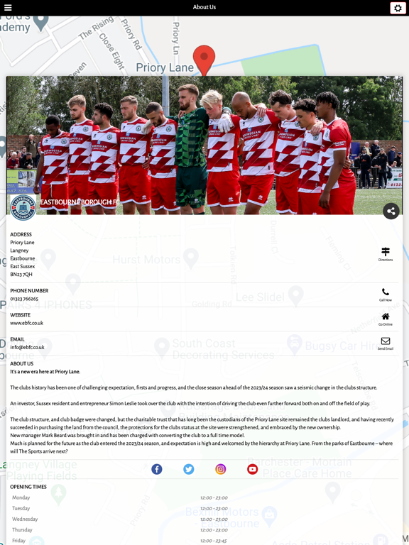 Screenshot #6 pour Eastbourne Borough FC