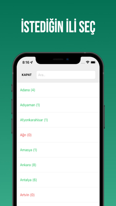 Nöbetçi Noter - Tüm İller Screenshot