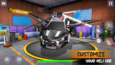 US Police Heli Car Chase Games Screenshot