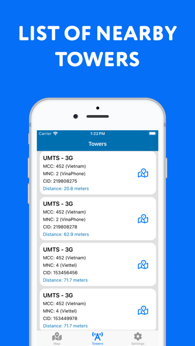 Cellular Tower - Signal Finder Screenshot