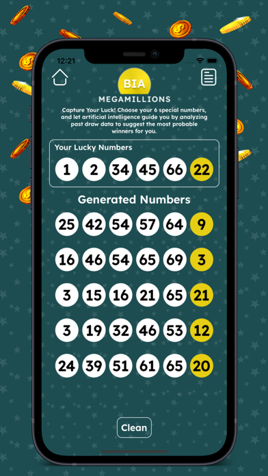 Bia Megamillions Screenshot