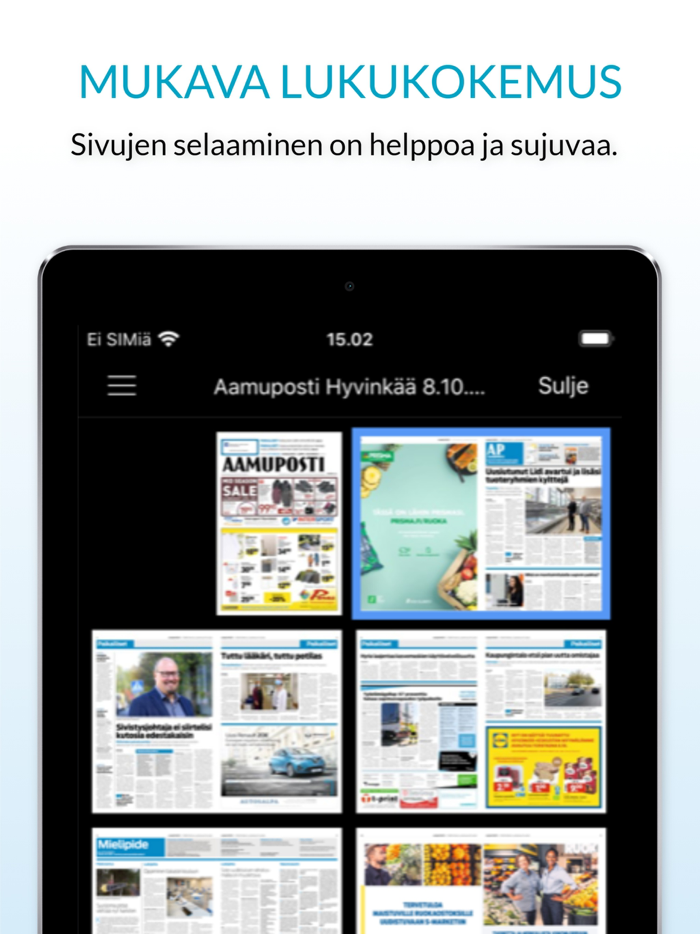 Aamuposti päivän lehti