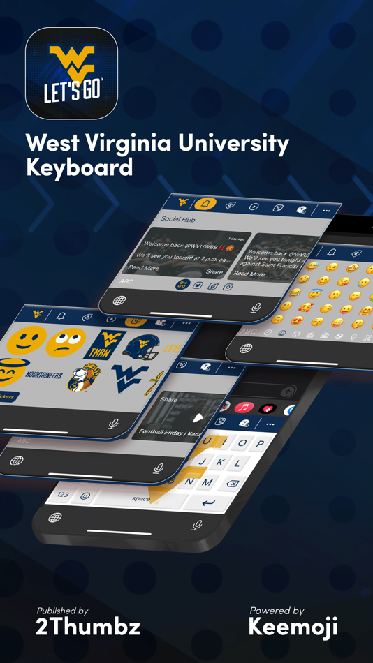 WVU Official Keyboard - 1.1.9 - (iOS)