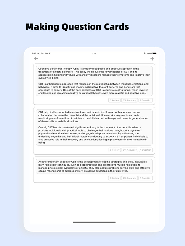 Comprehend Beyond memorizing