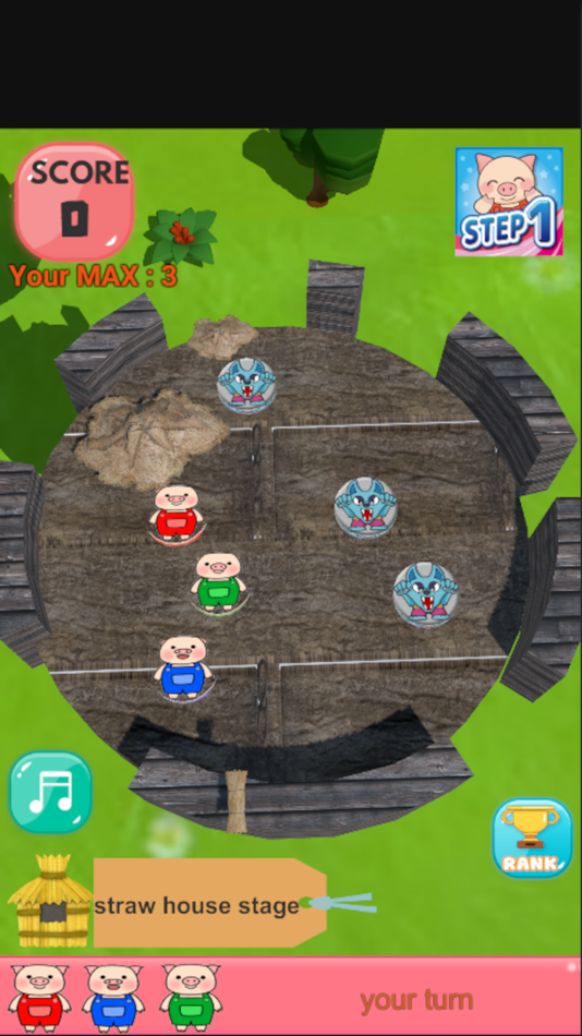 Three Little Pigs tiddlywinks - 1.0 - (iOS)