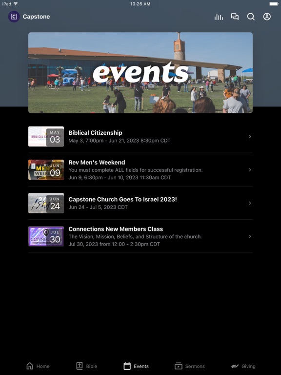 Screenshot #5 pour Capstone Church TX