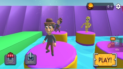 Yellow guy  paint ball gun Screenshot