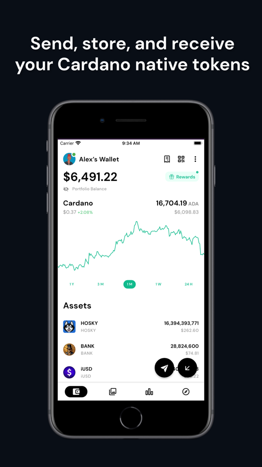 #3. VESPR: Cardano Wallet (iOS) 由: DigitalBlock Labs LTD