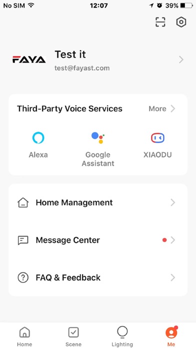 FAYA HOME Screenshot