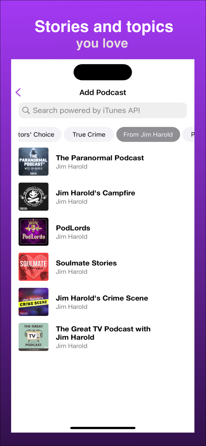 Morbid True Crime Podcast App