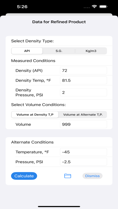 Petroleum VCF Basic Screenshot