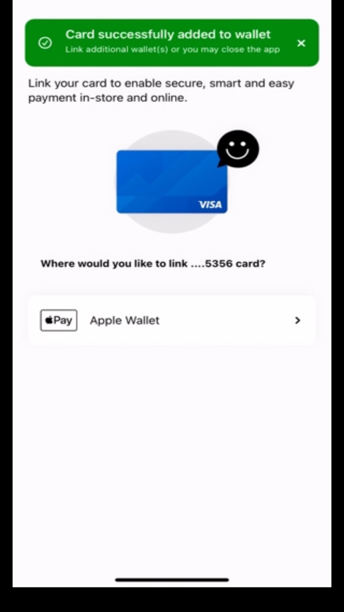 Visa Digital Emergency Card
