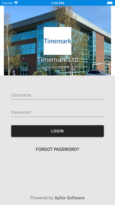 Timemark Ltd. Screenshot