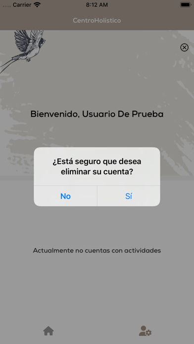 CentroHolístico Screenshot