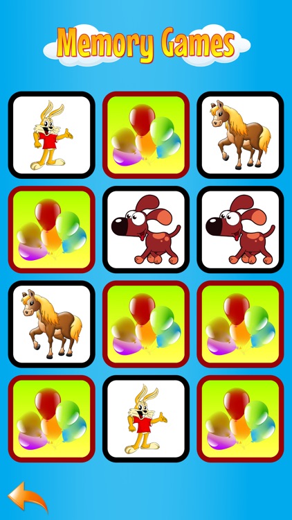 Memory Games with Animals 2