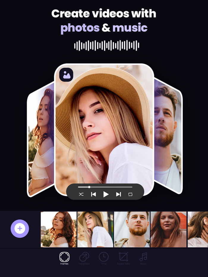 Photo fusion to make stories