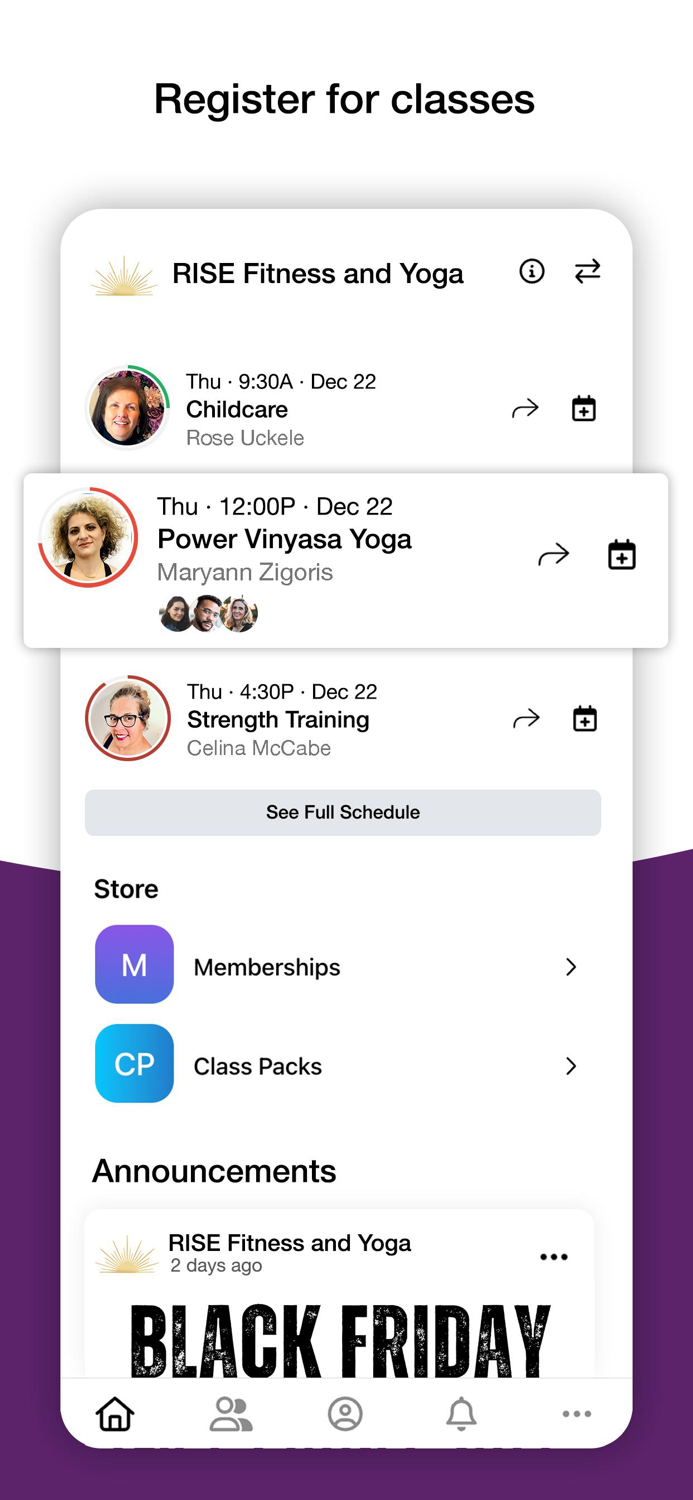 RISE Fitness and Yoga