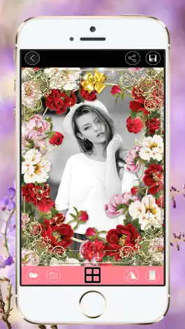 Game screenshot Romantic Flower Photo Frames apk
