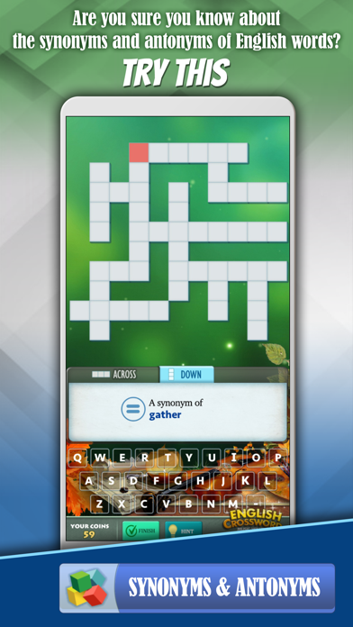 English Crossword Screenshot