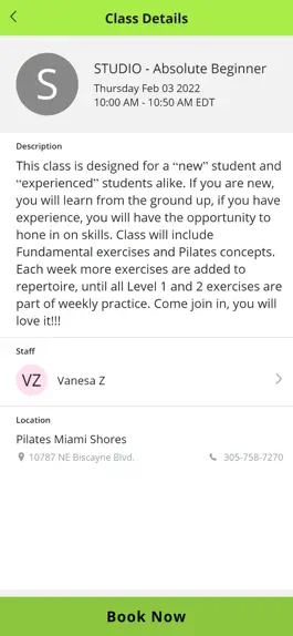 Game screenshot PILATES Miami Shores hack