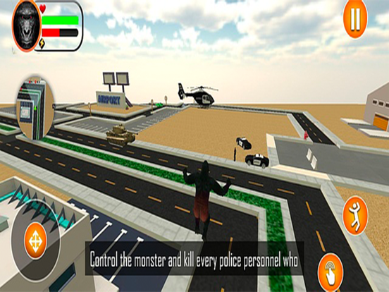 Bigfoot Monster Kong Rampage iPad screenshot