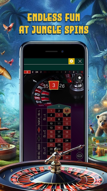 Roulette - Jungle Spins Casino screenshot-9