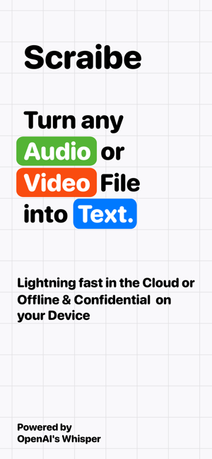 Transcribe ~ Speech to Text Screenshot