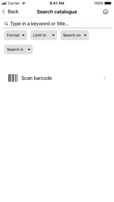 Bourke Public Library Screenshot