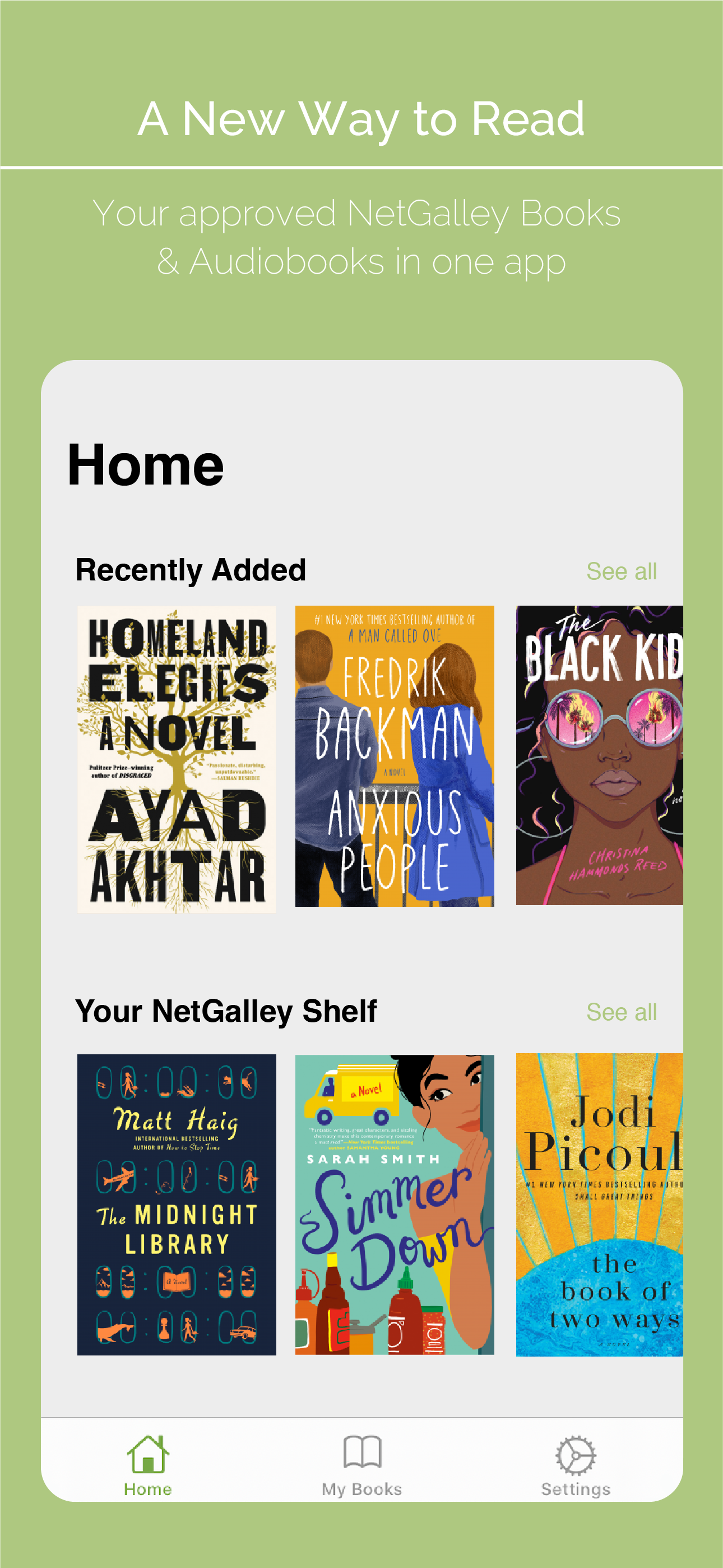 NetGalley Shelf