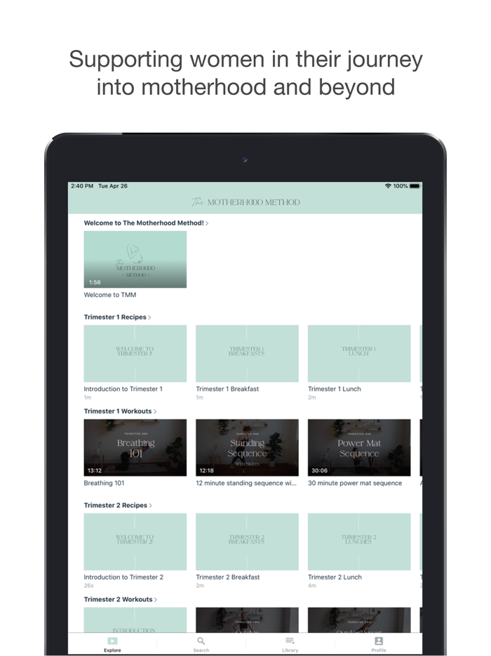 The Motherhood Method