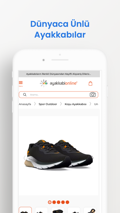 Ayakkabı Online Screenshot