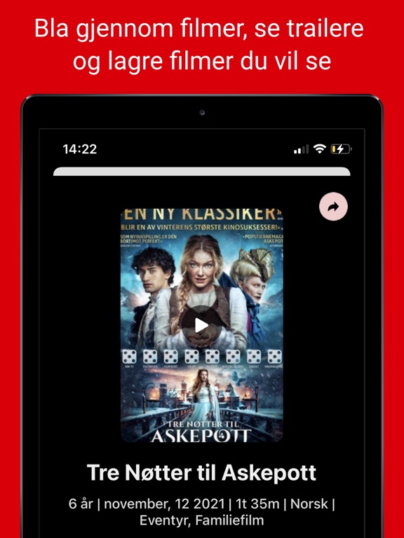 Screenshot #6 pour Trondheim Kimen Steinkjer kino