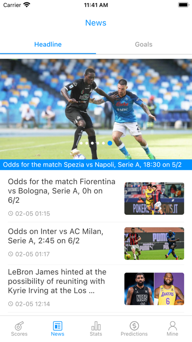 MT Sports Screenshot