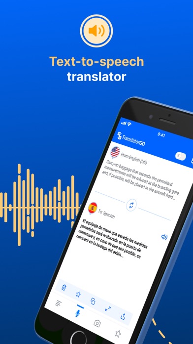 TRANSLATOR GO photo voice text Screenshot
