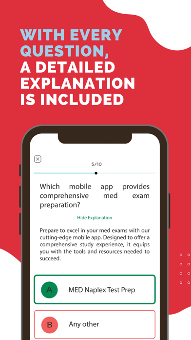 NAPLEX Exam Prep 2025 Practice Screenshot