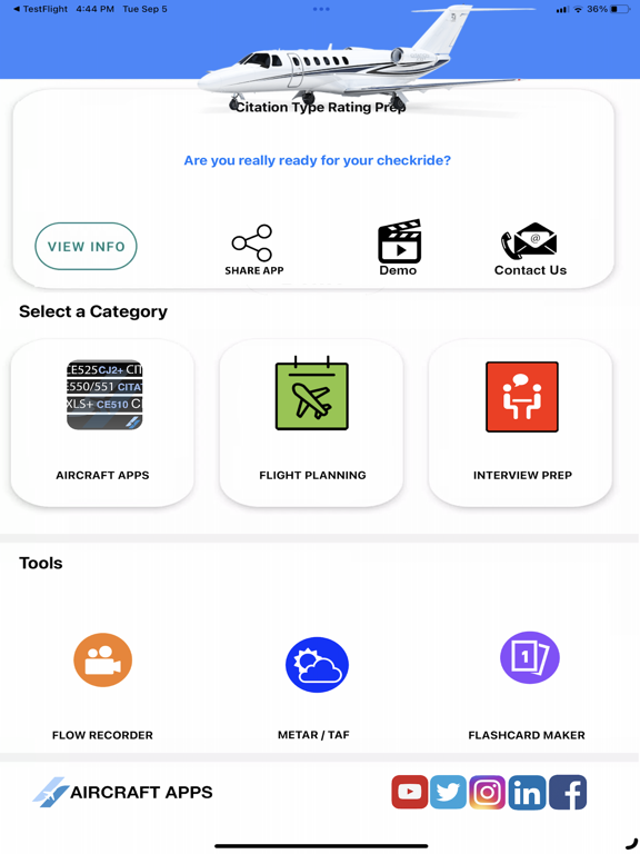 Screenshot #6 pour iCITATION Type Rating Prep