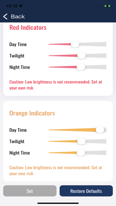 App screenshot