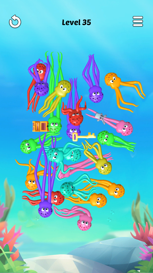 #4. Octo Rush! (iOS) 由: ZiNKY OYUN YAZILIM ANONiM SiRKETi