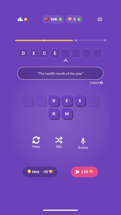 Wordint: Word Game