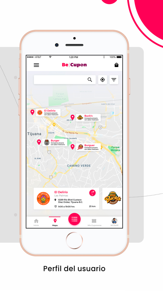 #6. Sucursales BeCupon (iOS) Podle: idoo GROUP