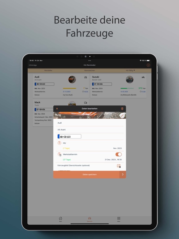 Screenshot #6 pour HU Reminder :: HU-Erinnerung