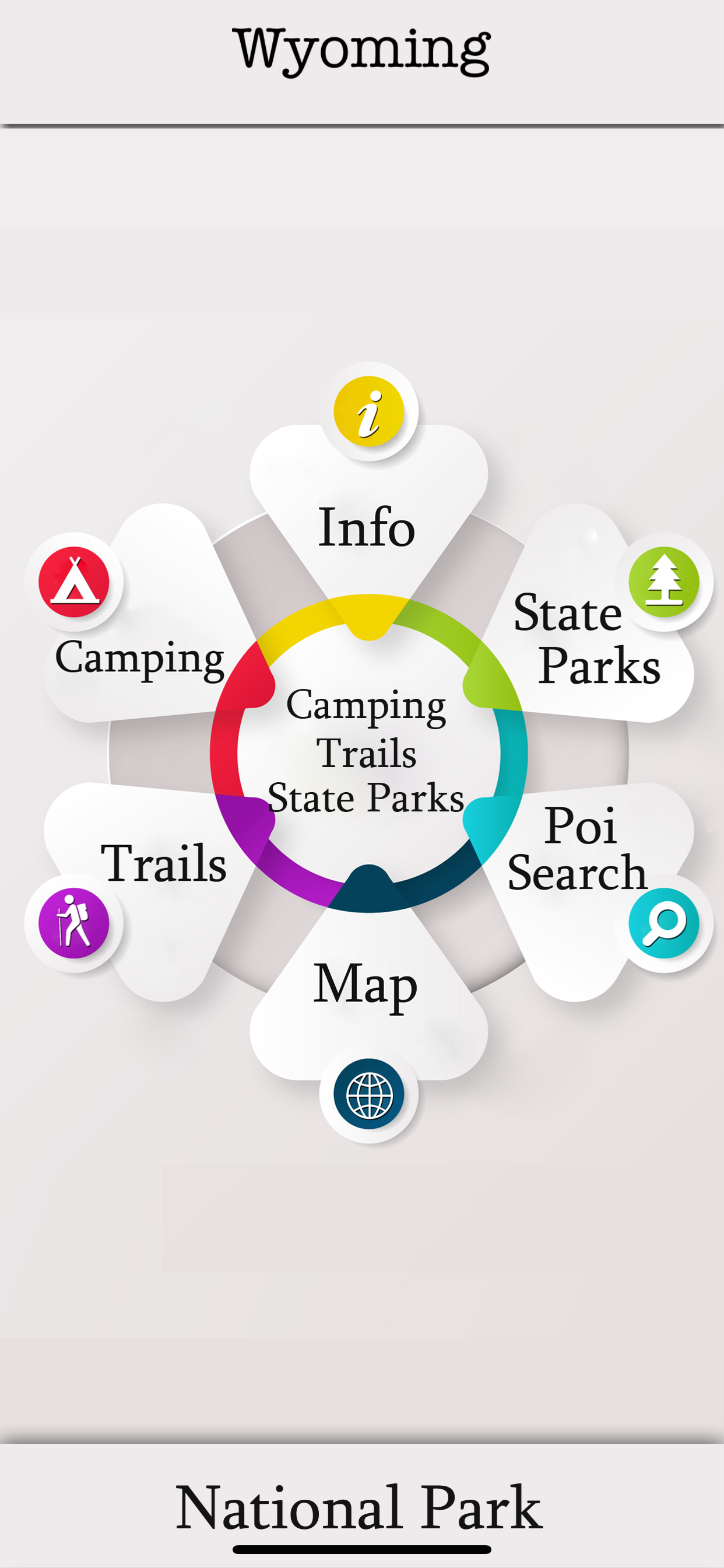 Wyoming-Camping & Trails,Parks