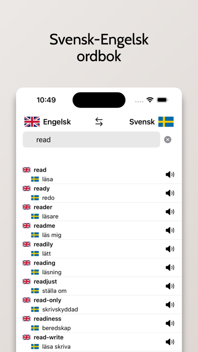 Engelsk-Svensk ordbokのおすすめ画像3