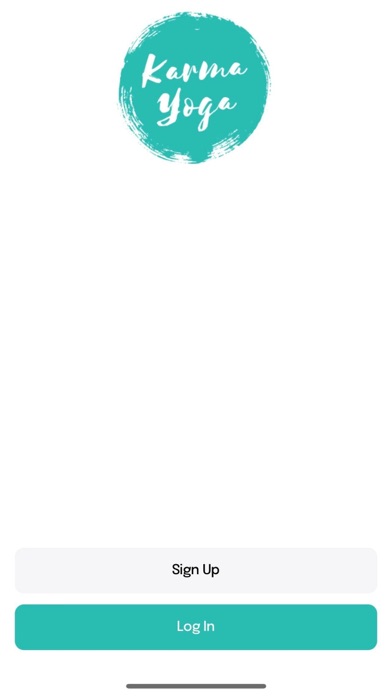 Karma Yoga App Screenshot