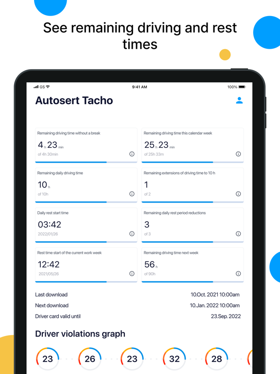 Screenshot #6 pour Autosert Tacho
