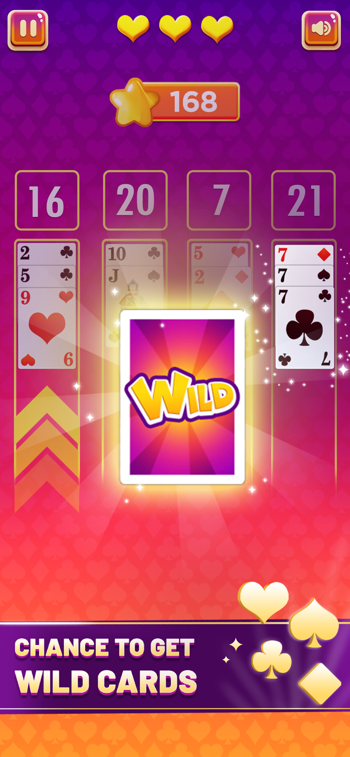 Cards 21 - Puzzle Card Game