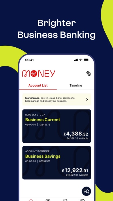 Virgin Money Mobile Banking Screenshot