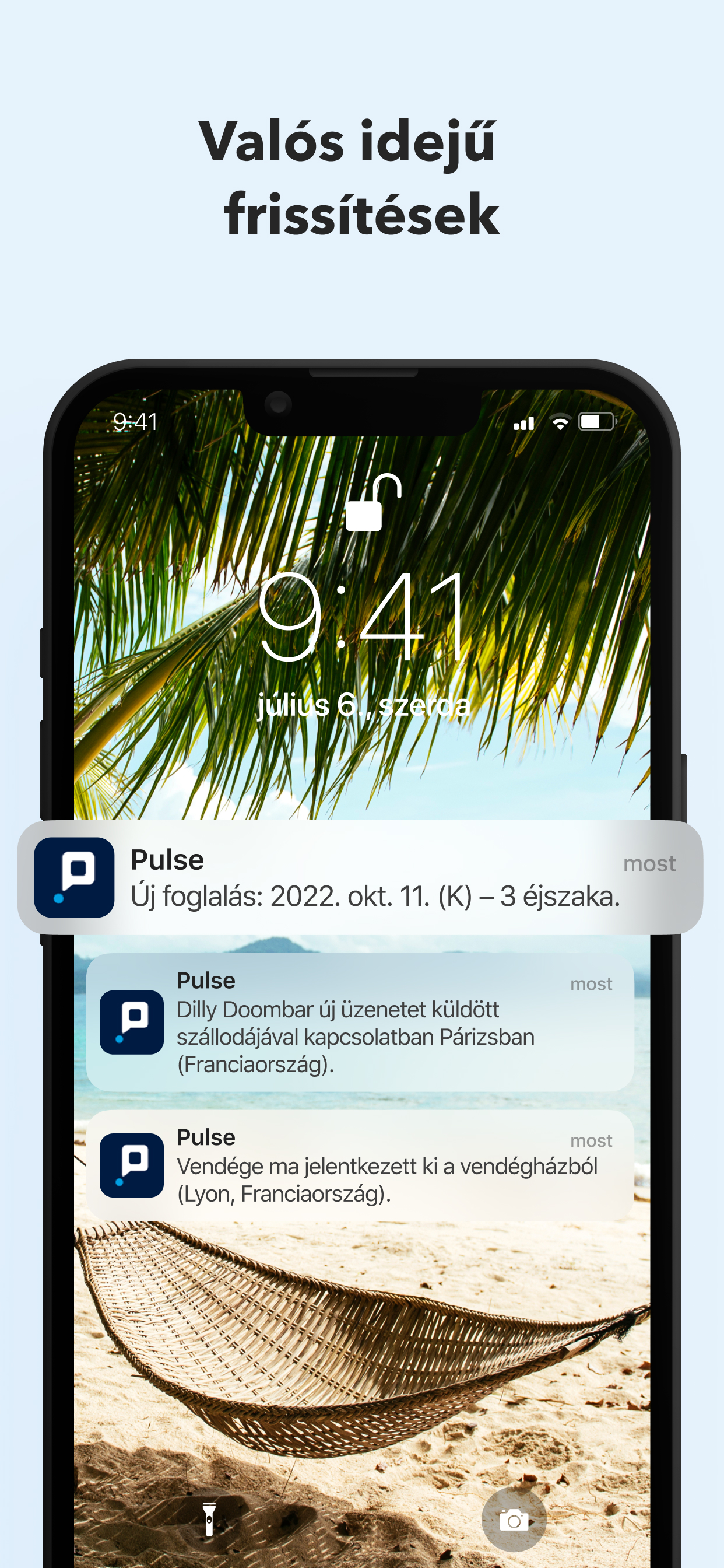 Pulse Booking.com partnereknek